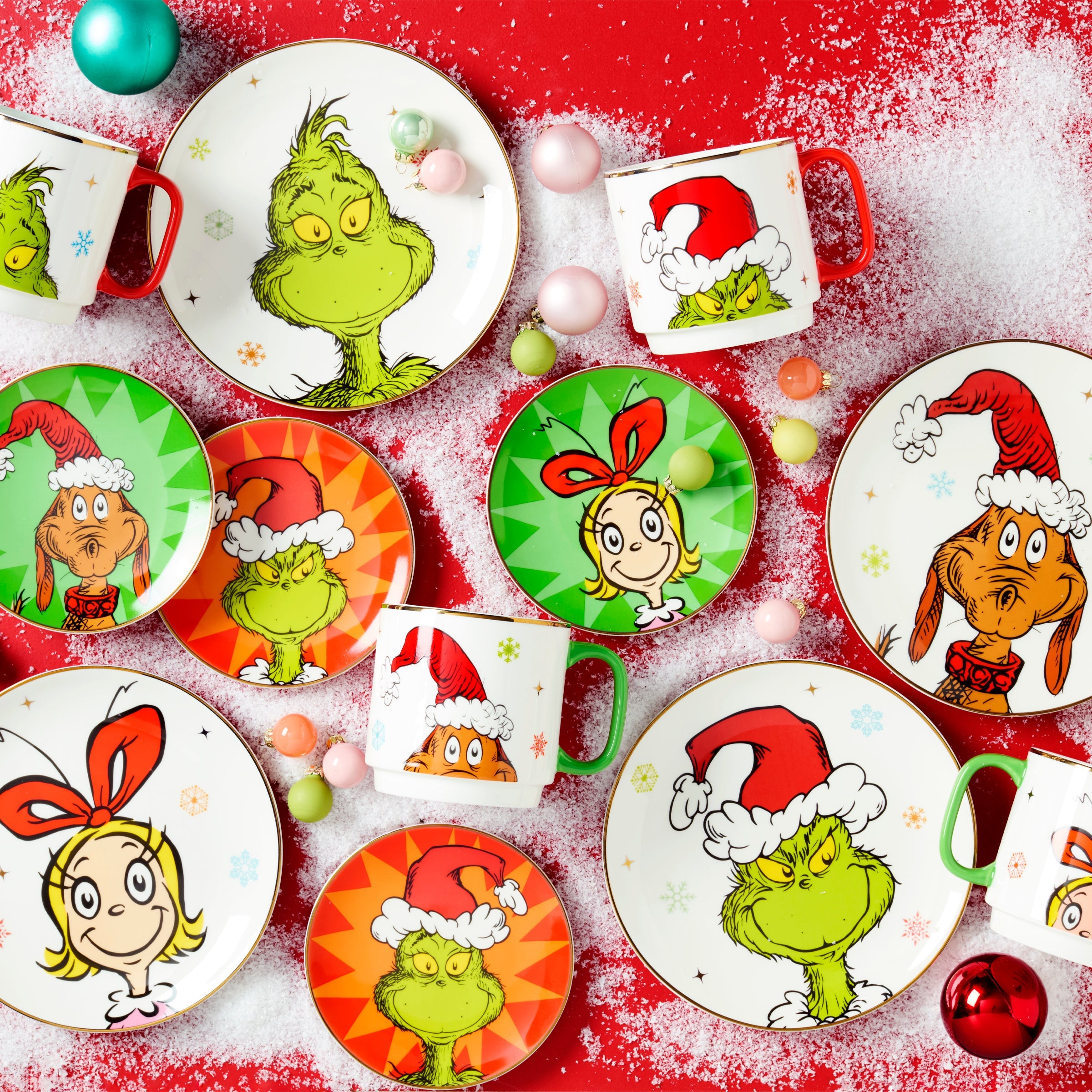 Merry Grinchmas Accent Plates - Set of 4 - Image 3