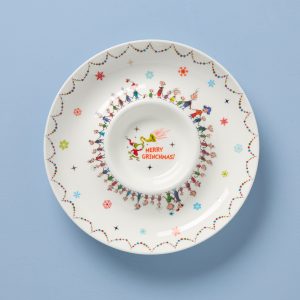 Merry Grinchmas Chip & Dip Bowl