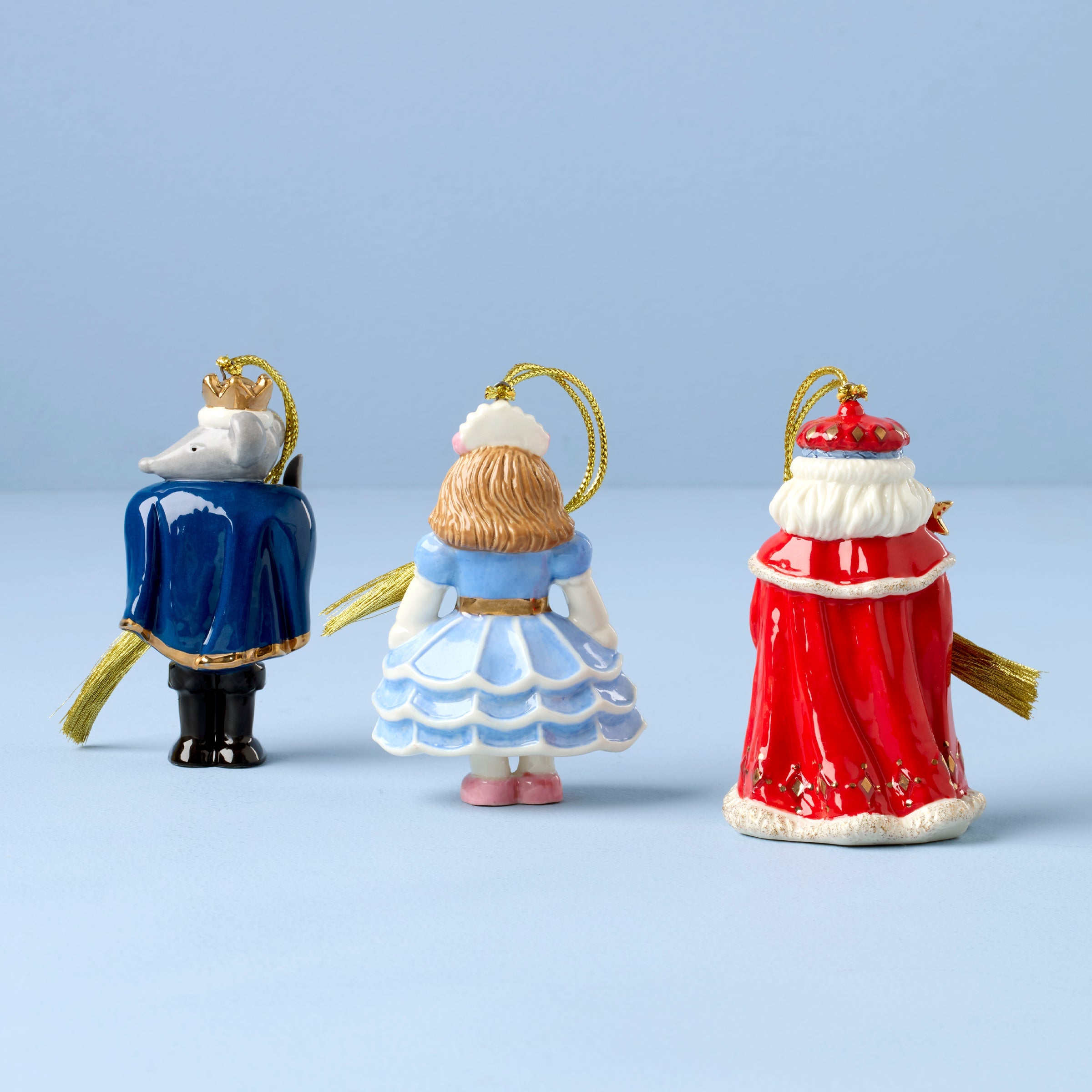 Nutcracker Ballet 3-Piece Ornament Set - Image 2
