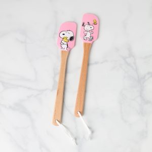 Chef Snoopy Pink Spatulas - Set of 2