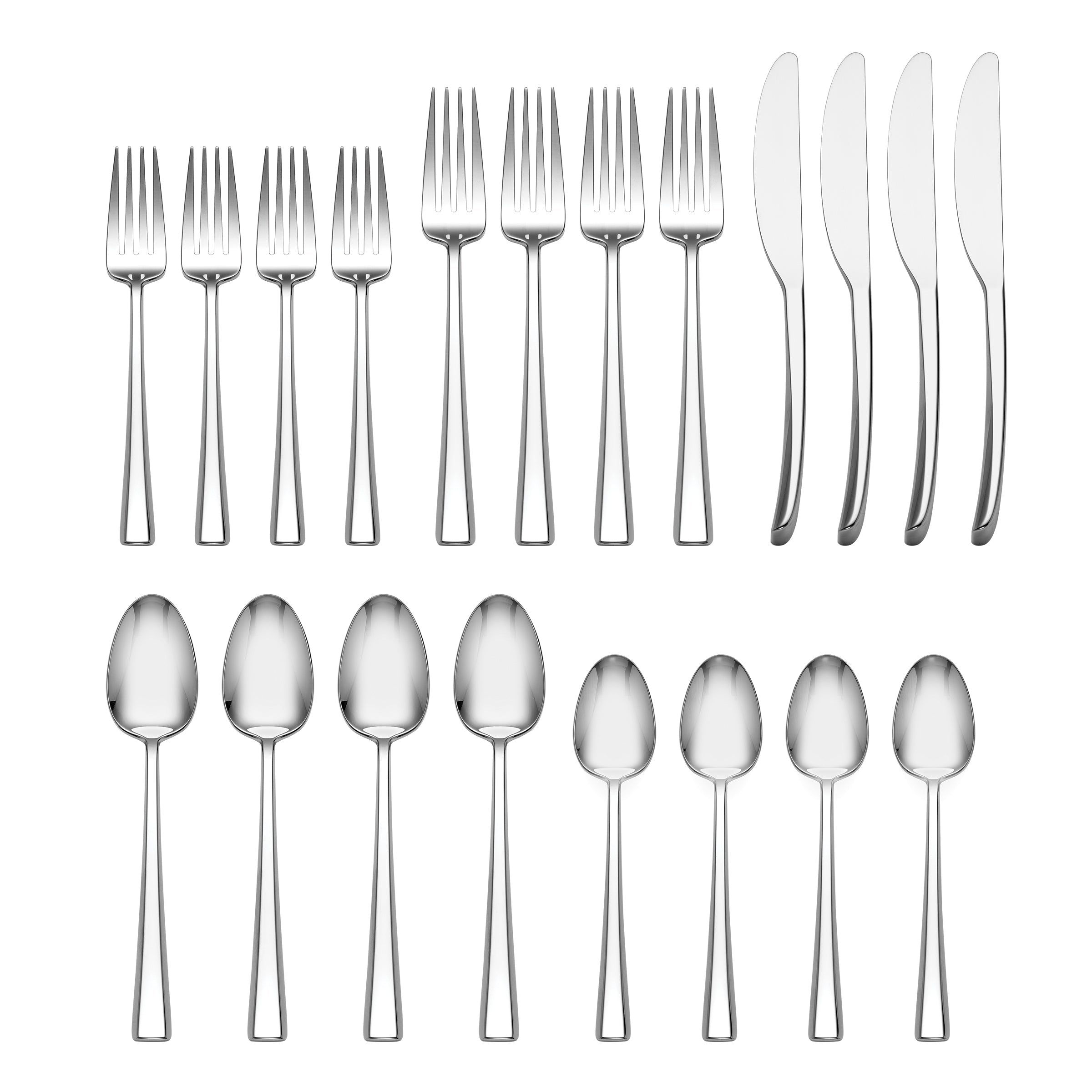 Maxine Mirror 20 Piece Flatware Set - Image 2