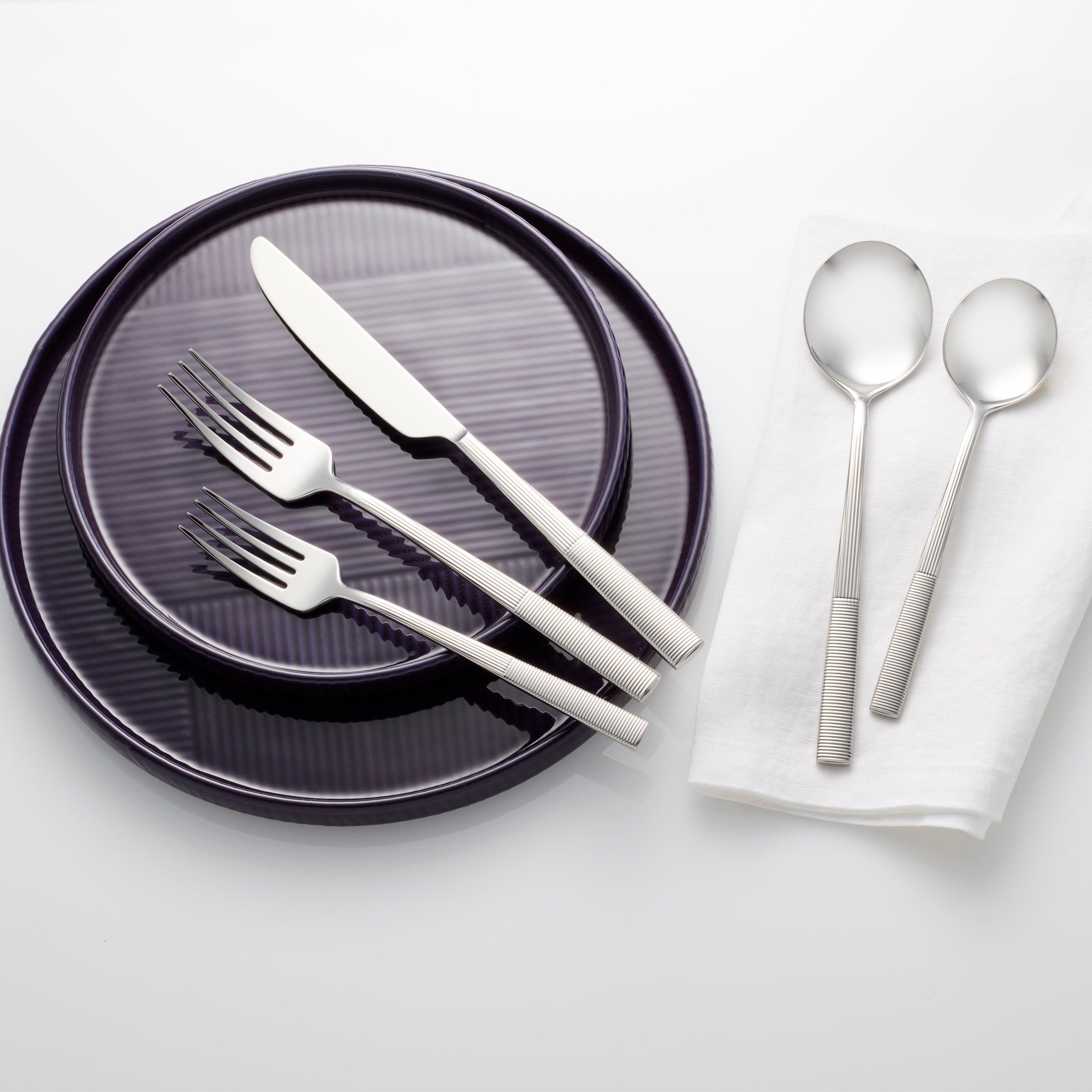 Modulus Mirror 20 Piece Flatware Set - Image 4