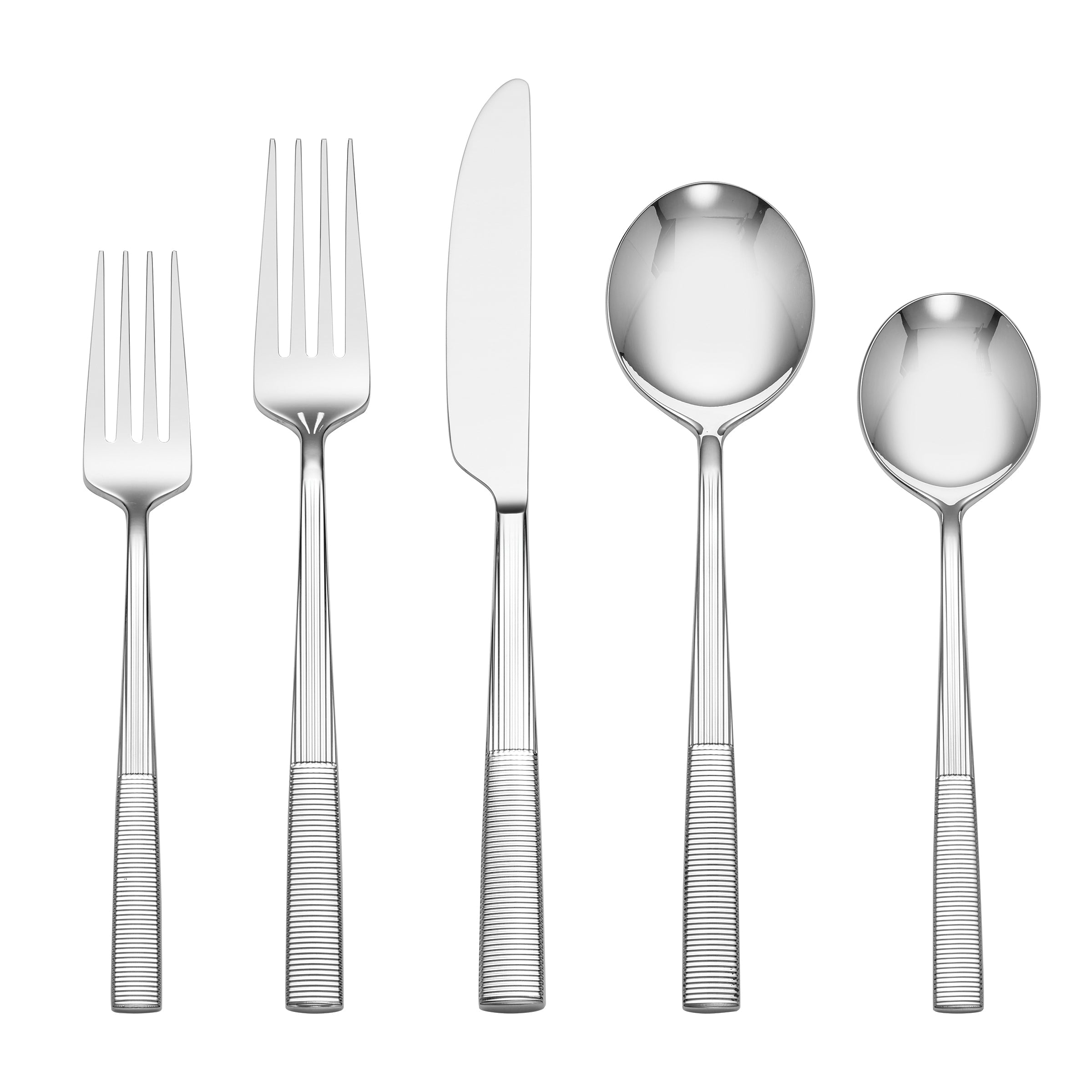 Modulus Mirror 20 Piece Flatware Set - Image 3