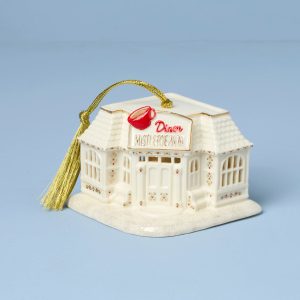 Mistletoe Park Diner Lit Ornament