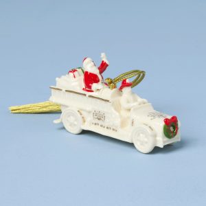 Mistletoe Park Fire Truck Ornament