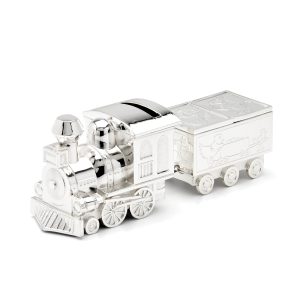Train With Caboose Coin Bank