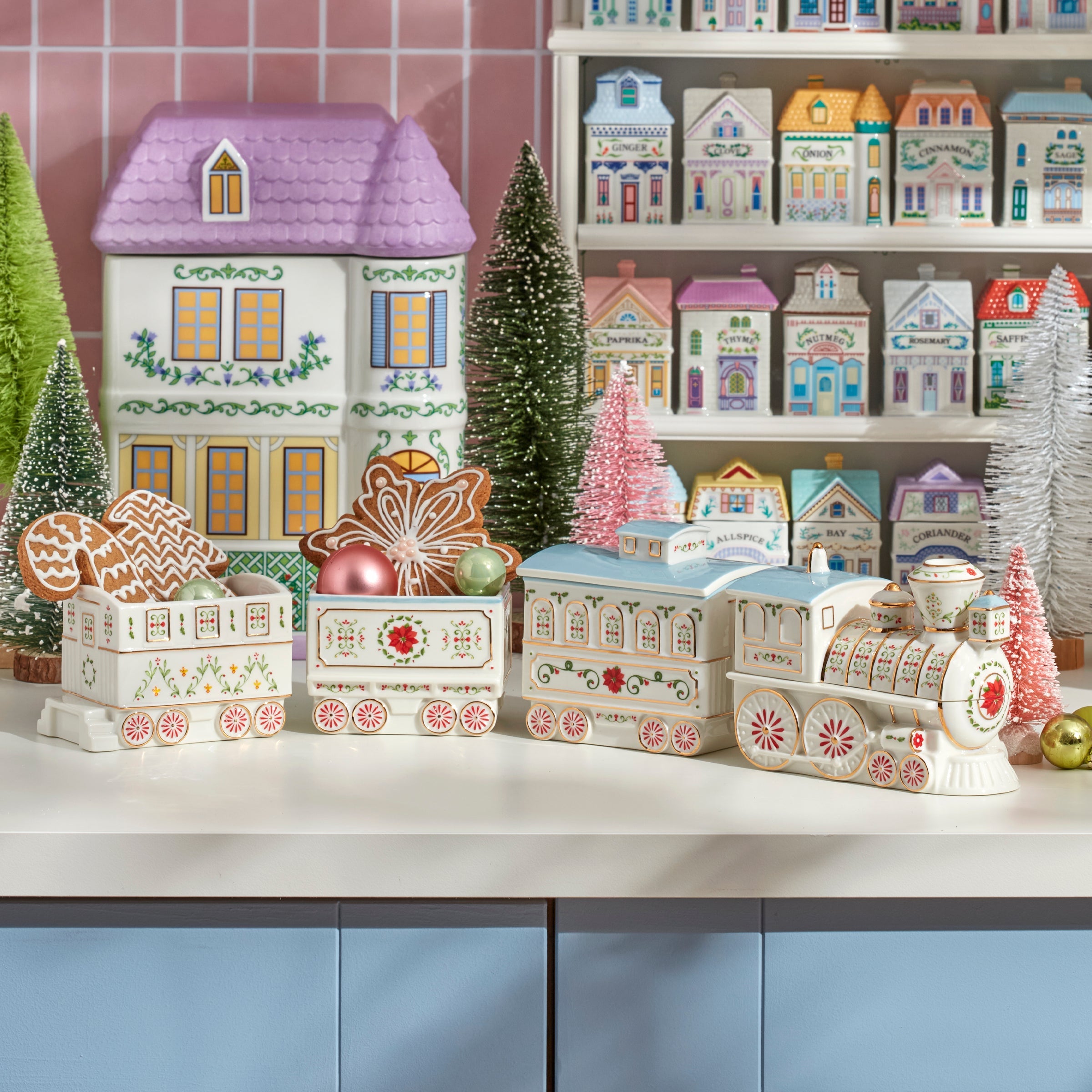 Lenox Village Christmas Train Server - Image 4