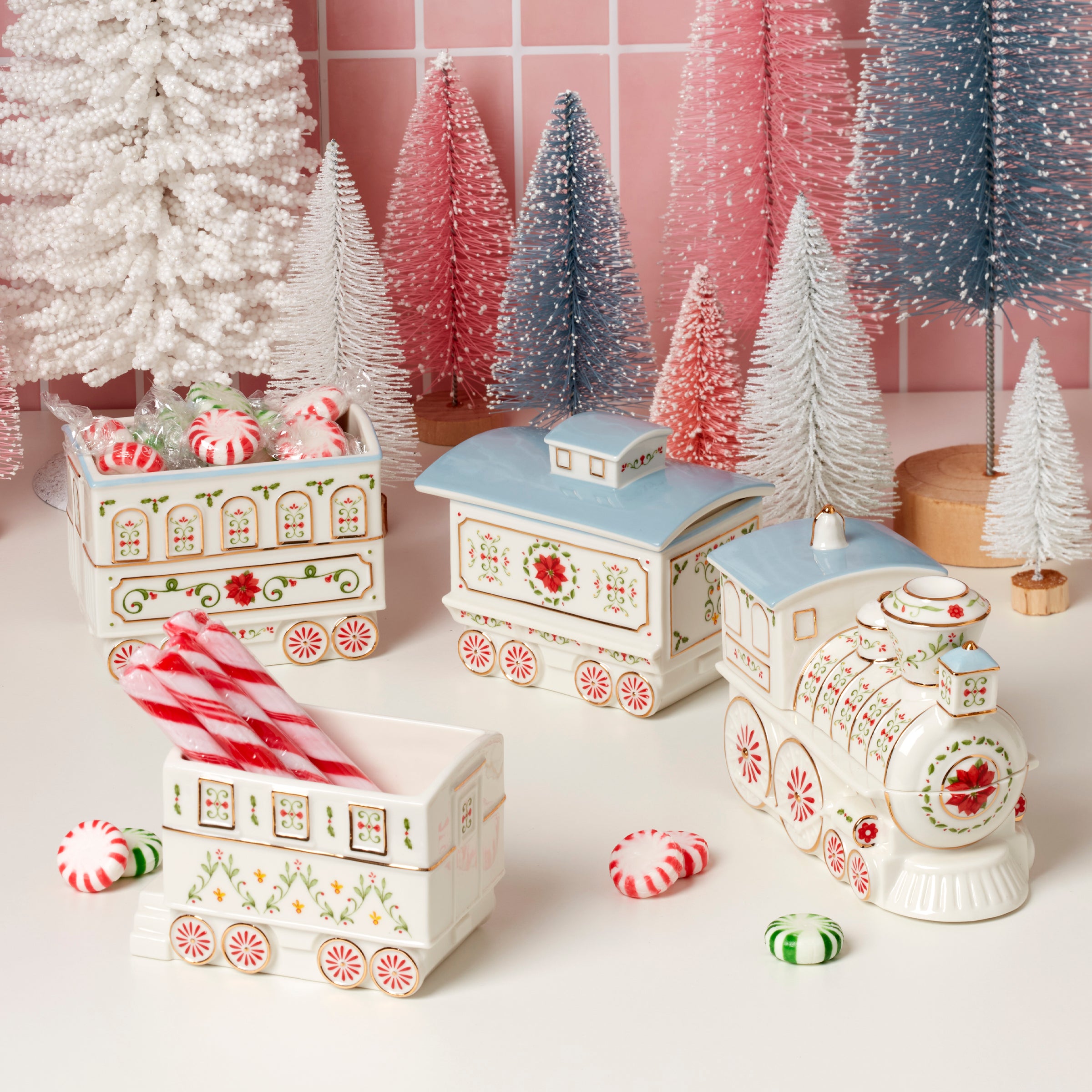 Lenox Village Christmas Train Server - Image 3