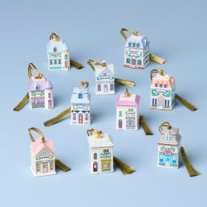 Lenox Village 10-Piece Ornament Set
