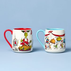 Who-Ville Carving-Serving Beast Mugs - Set of 2