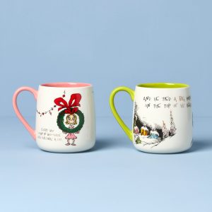 Who-Ville Cindy-Max Mugs - Set of 2