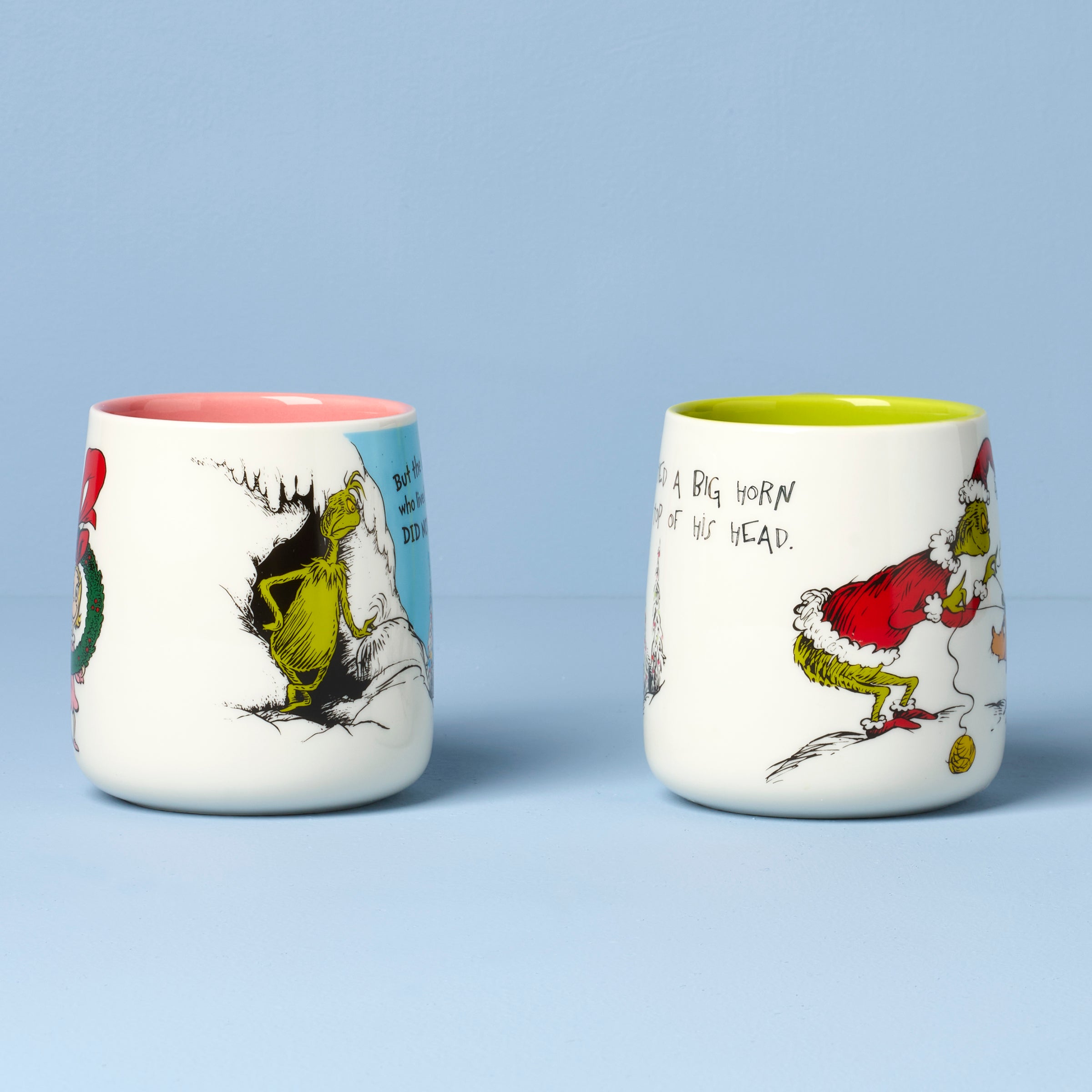 Who-Ville Cindy-Max Mugs - Set of 2 - Image 2