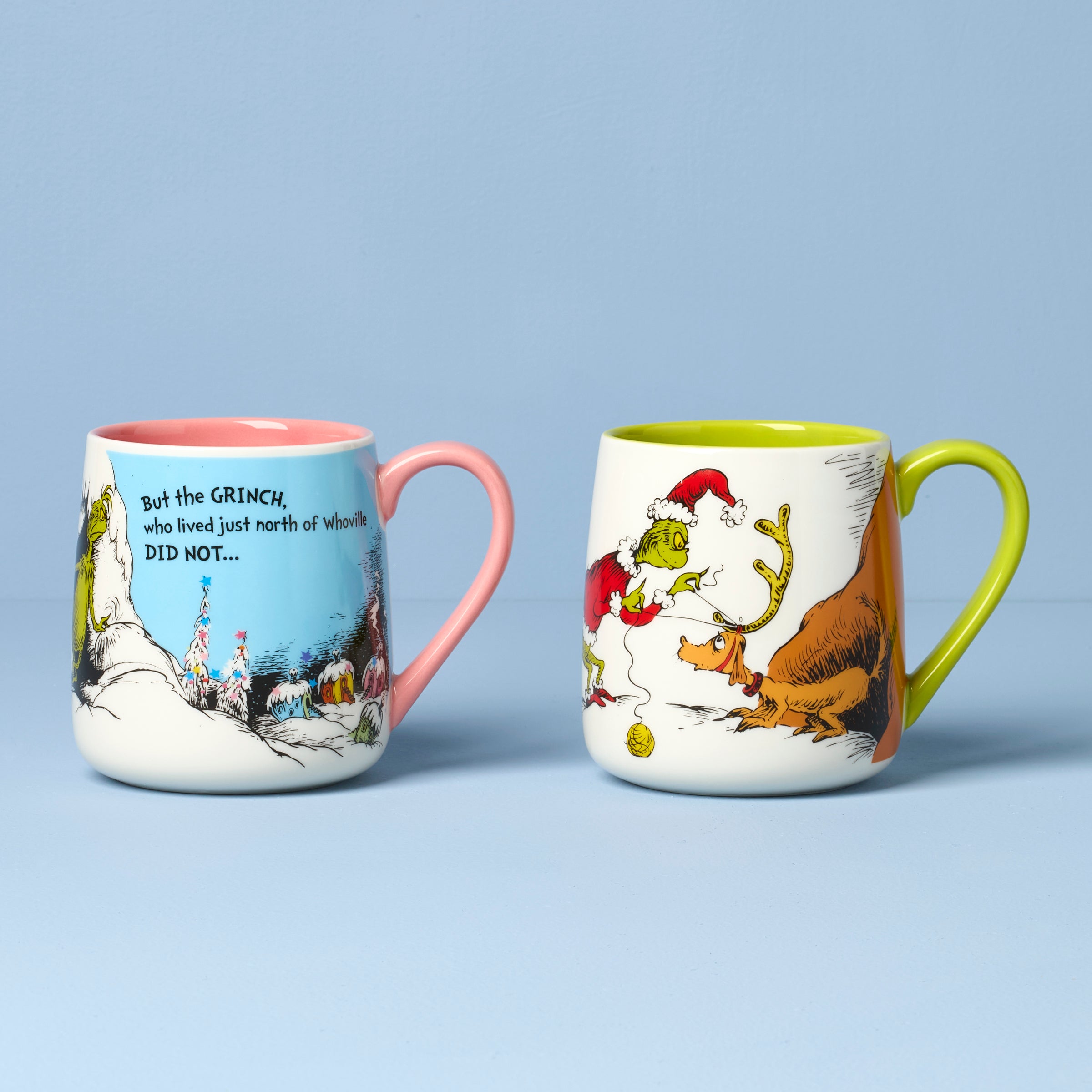 Who-Ville Cindy-Max Mugs - Set of 2 - Image 3