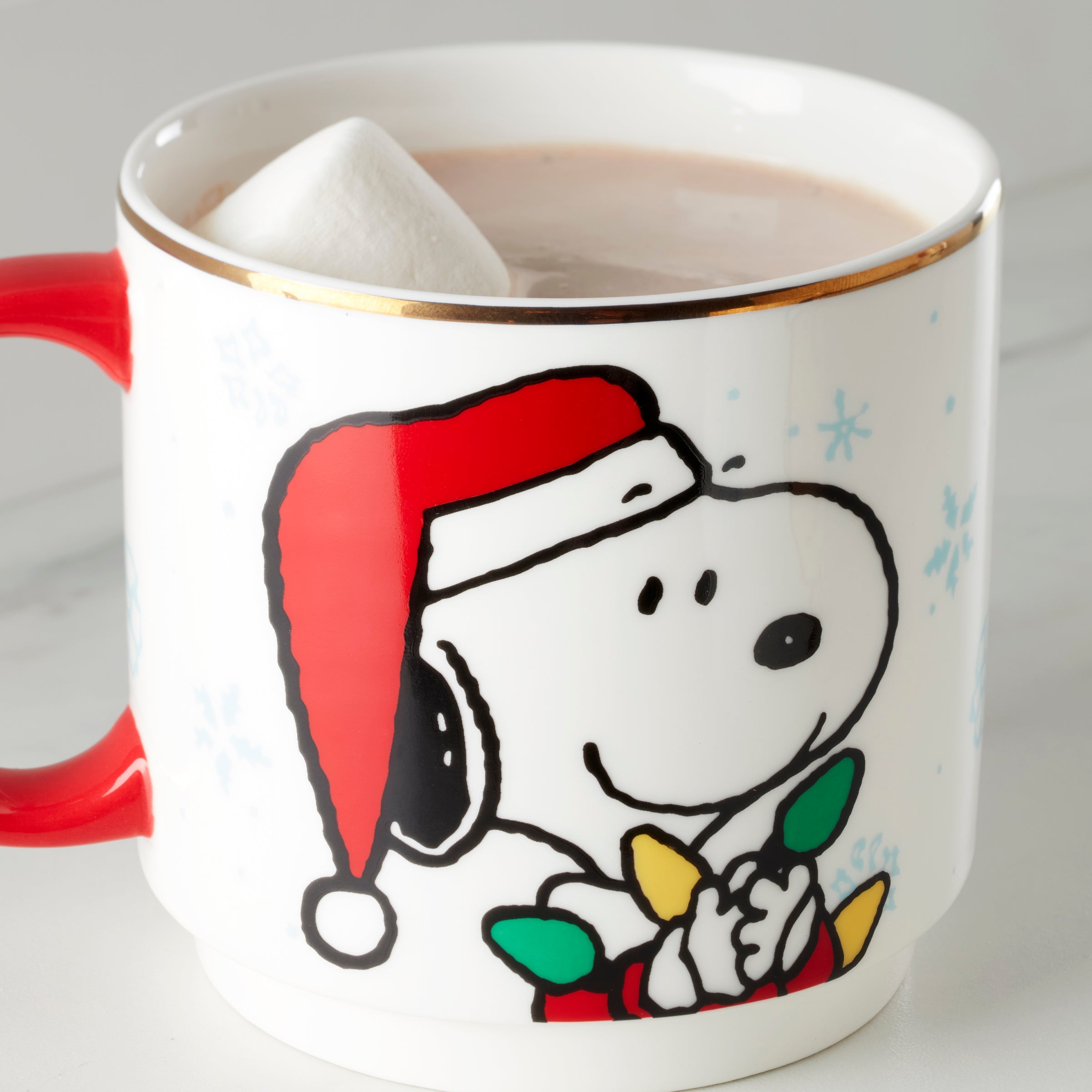 Snoopy Christmas Stacking Mugs - Set of 4 - Image 4
