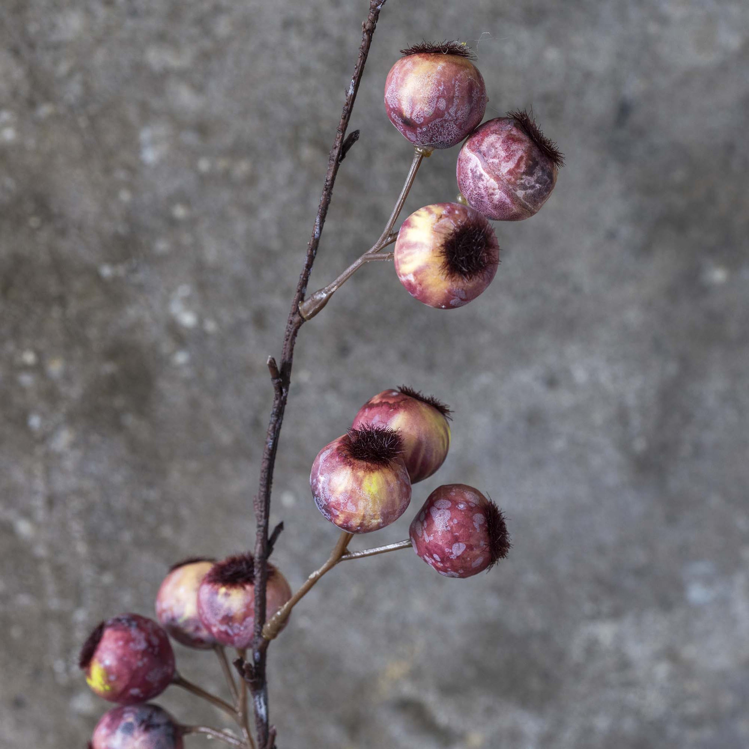 Artificial Berry Hawthorn Stem. Pink - Image 3