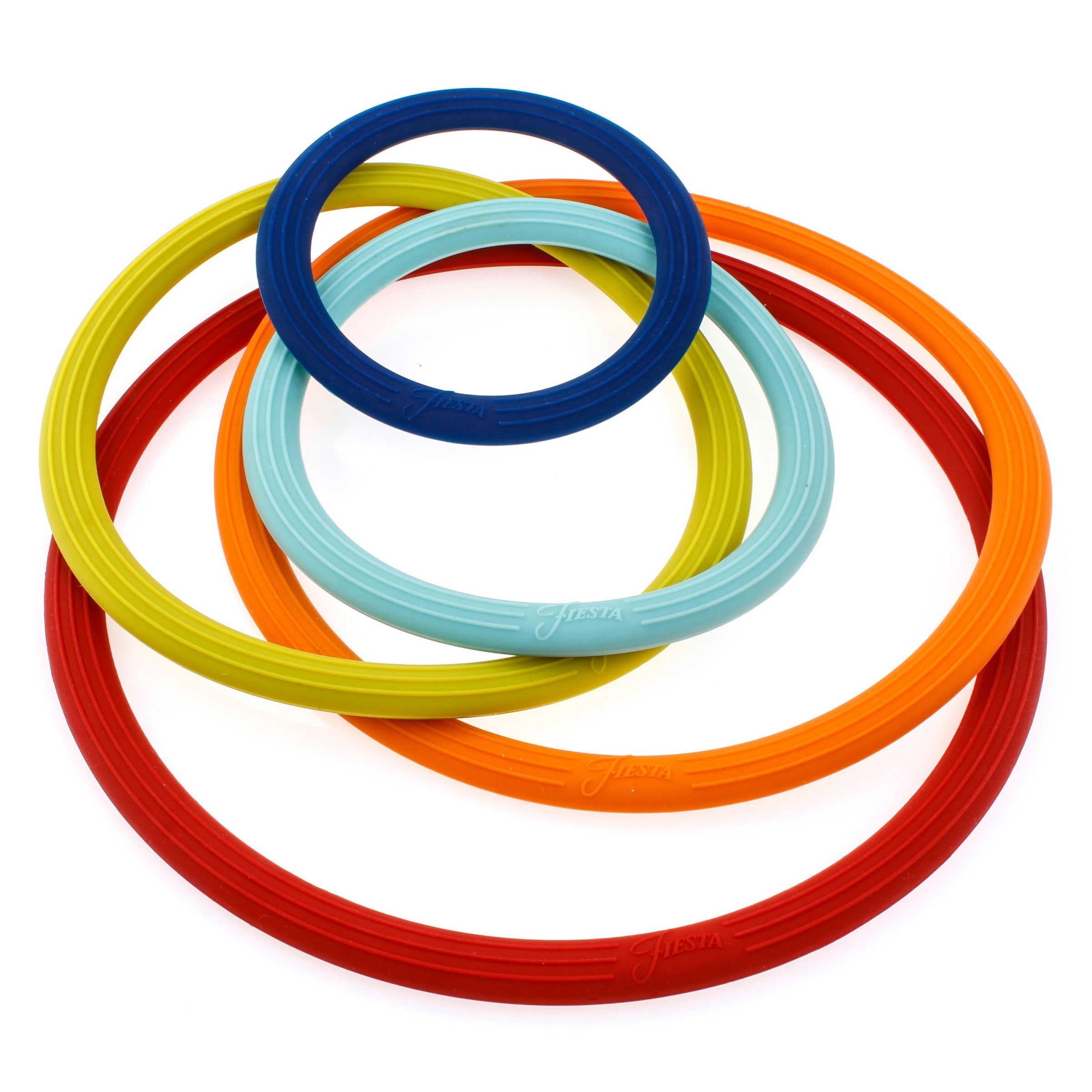 Fiesta 5-Piece Silicone Multi Trivet Set - Image 2