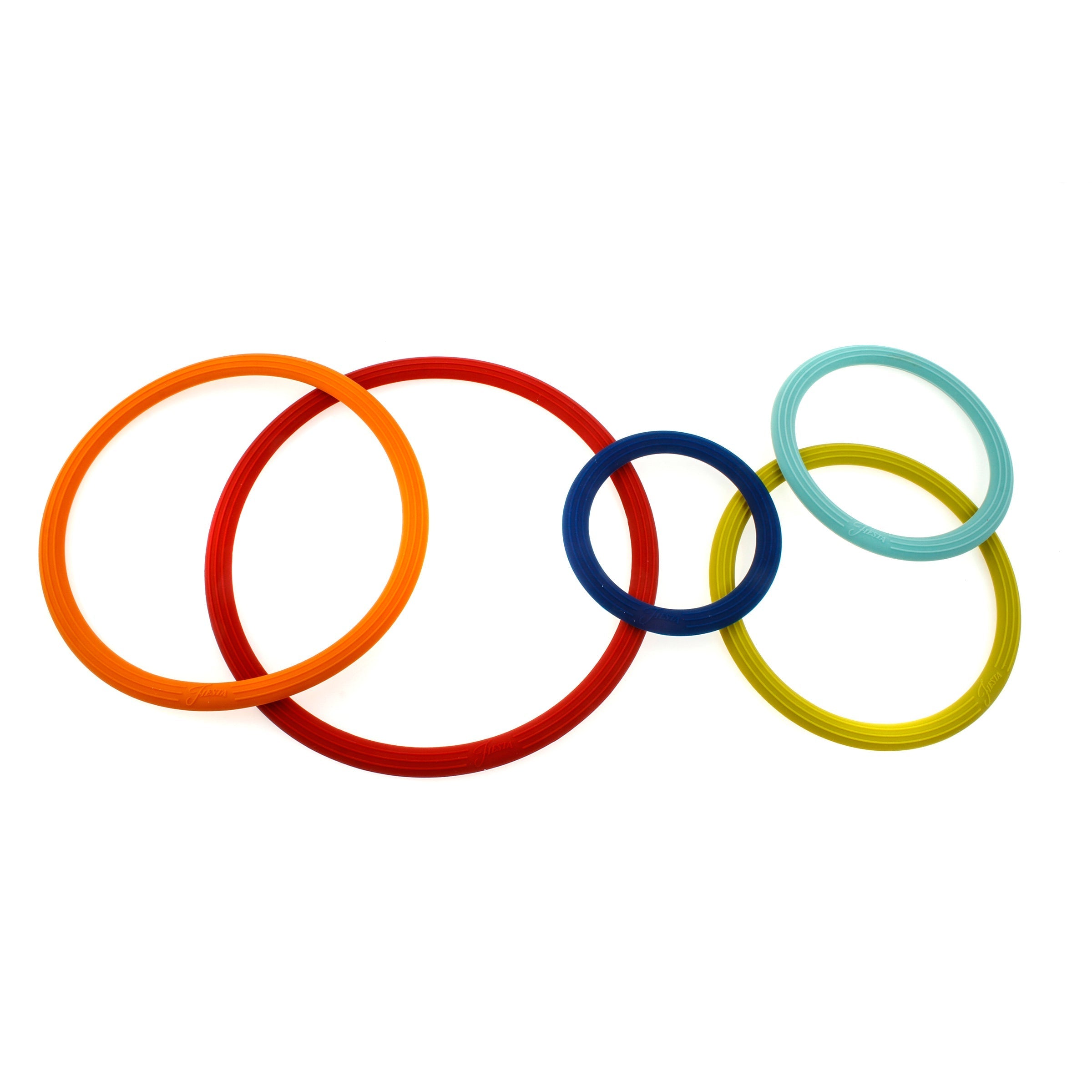 Fiesta 5-Piece Silicone Multi Trivet Set - Image 3