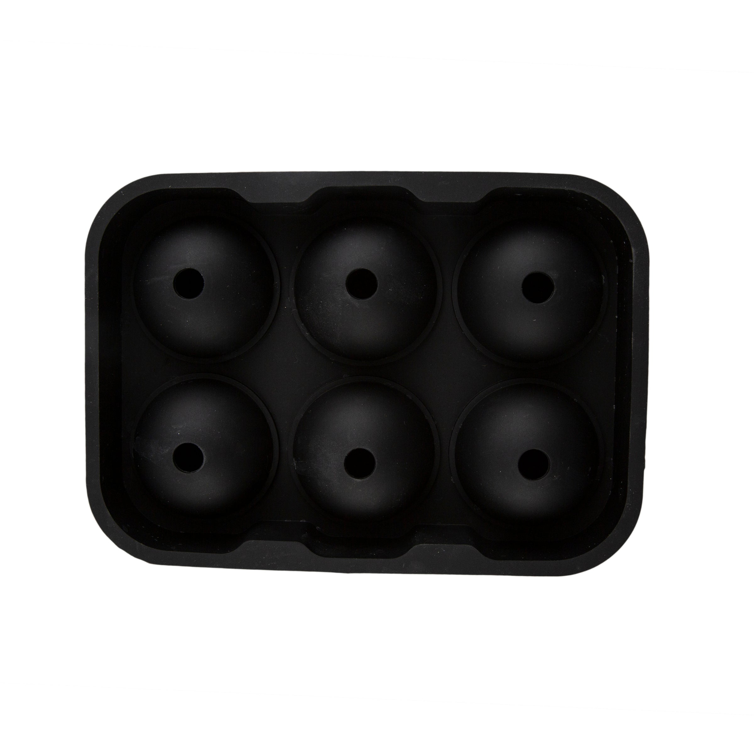 Black Round Silicone Ice Mold - Image 3