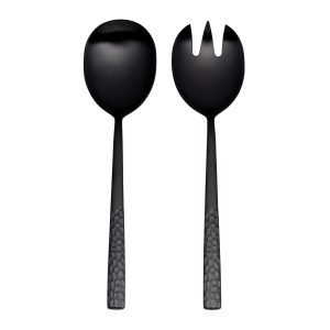Mezze Midnight 2 Piece Salad Servers