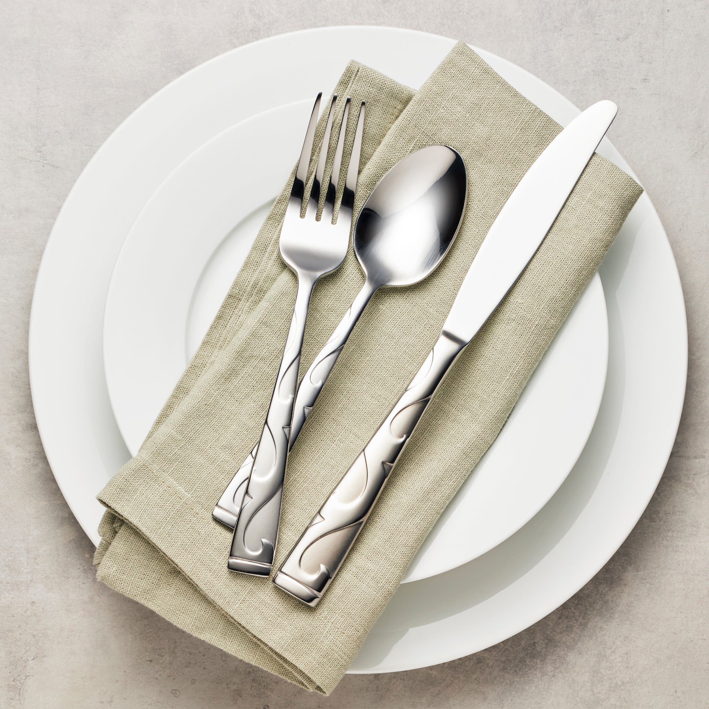 Tuscany 20 Piece Flatware Set - Image 3
