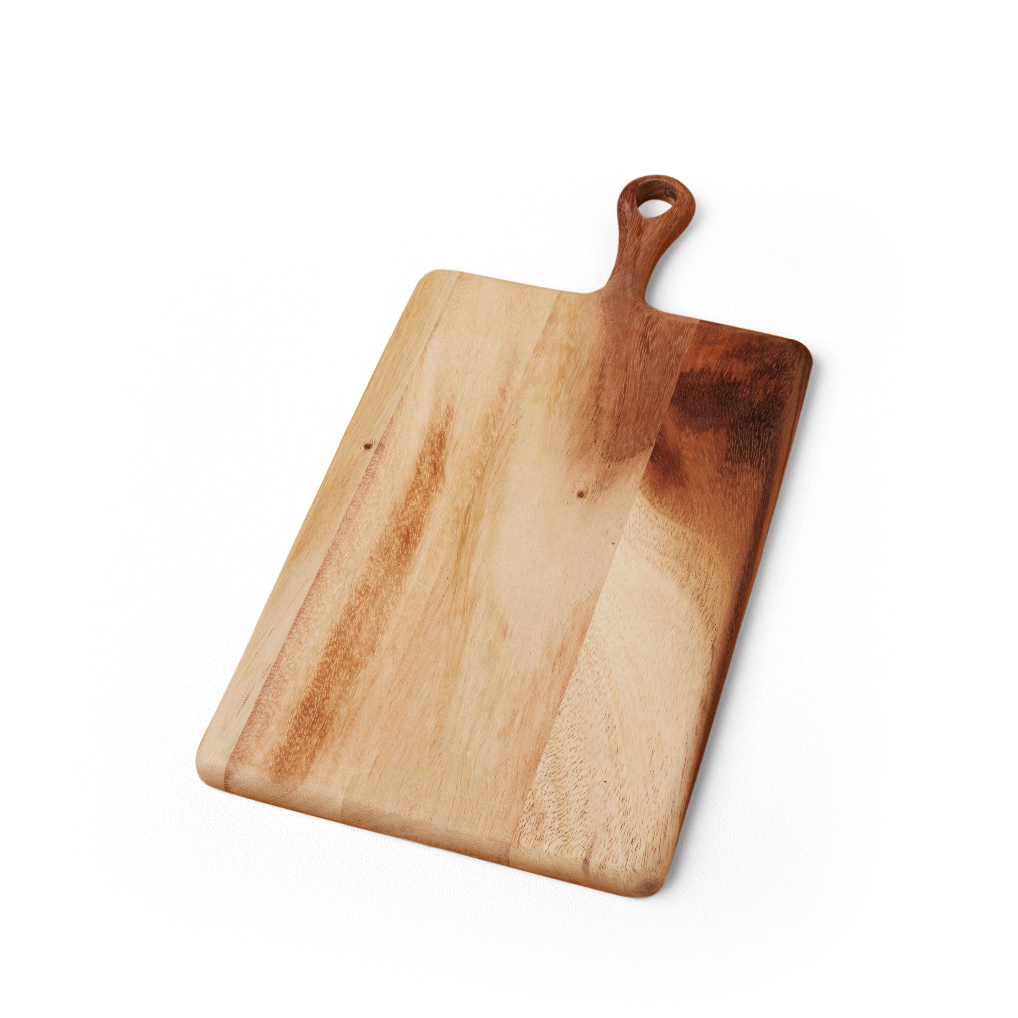 Acacia Rectangular Serving Board with Handle. Small