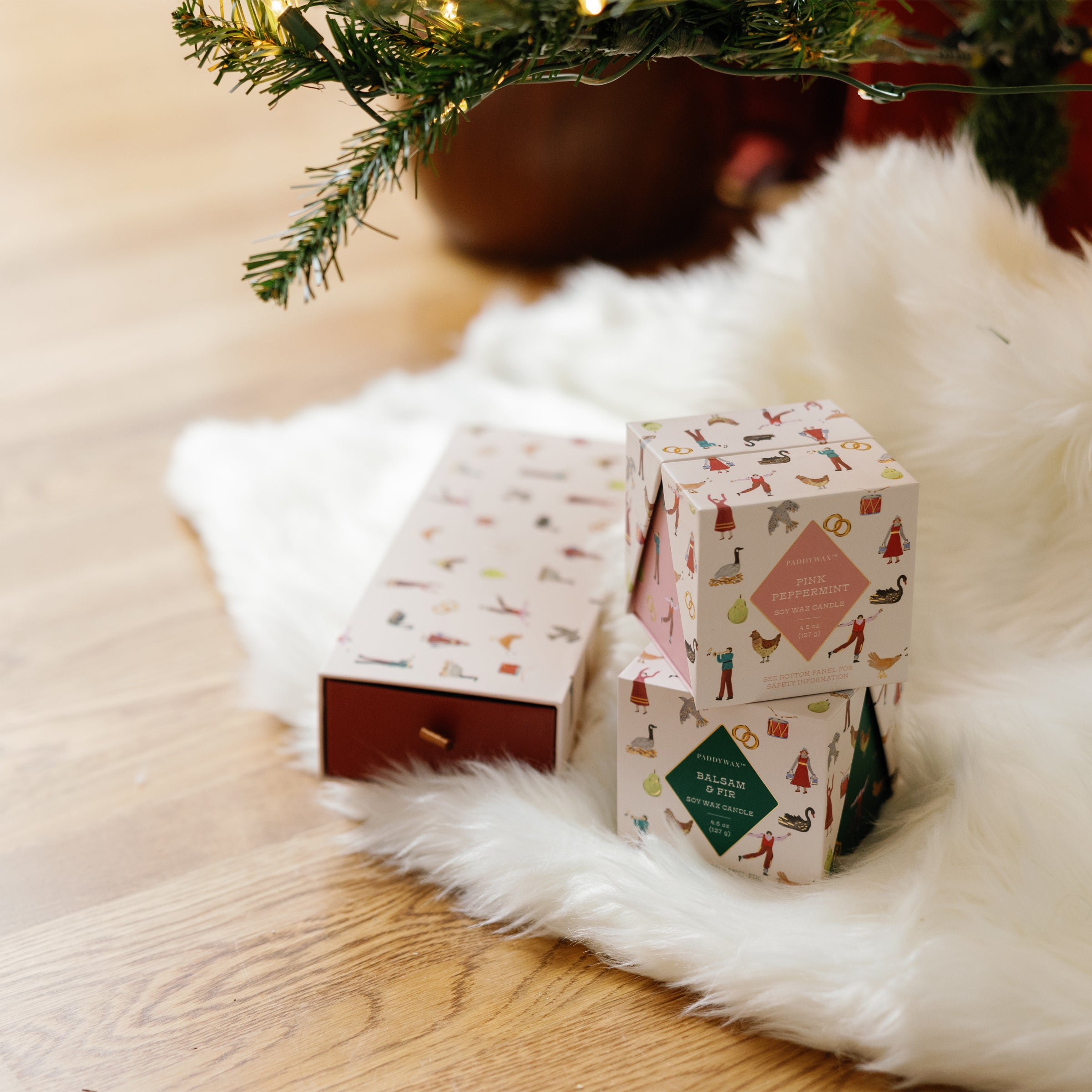 Holiday Soy Wax 2-oz Mini Candles. Gift-Boxed Set of 3 - Image 3