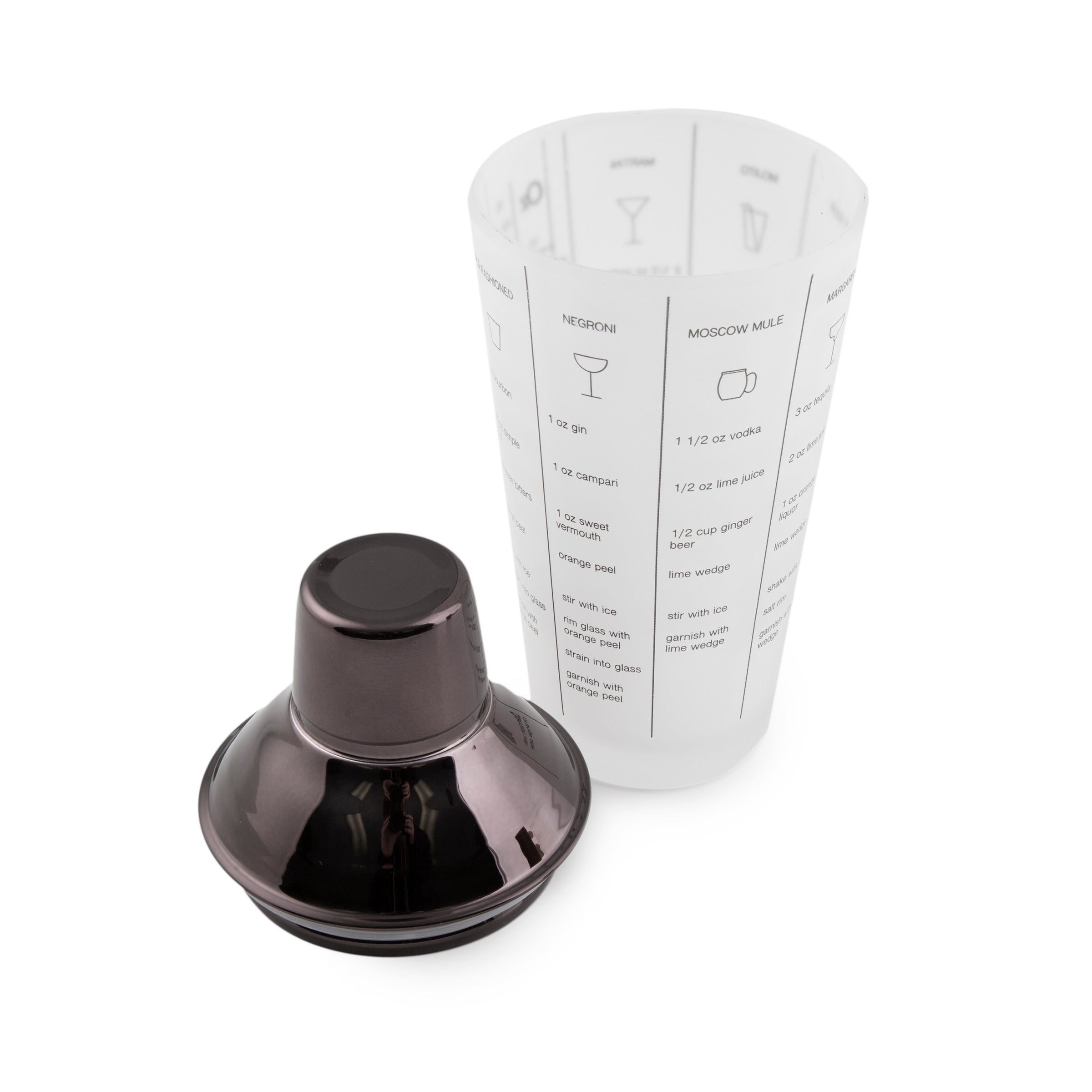 Black Mixology Shaker Tool Set 5 pc - Image 10