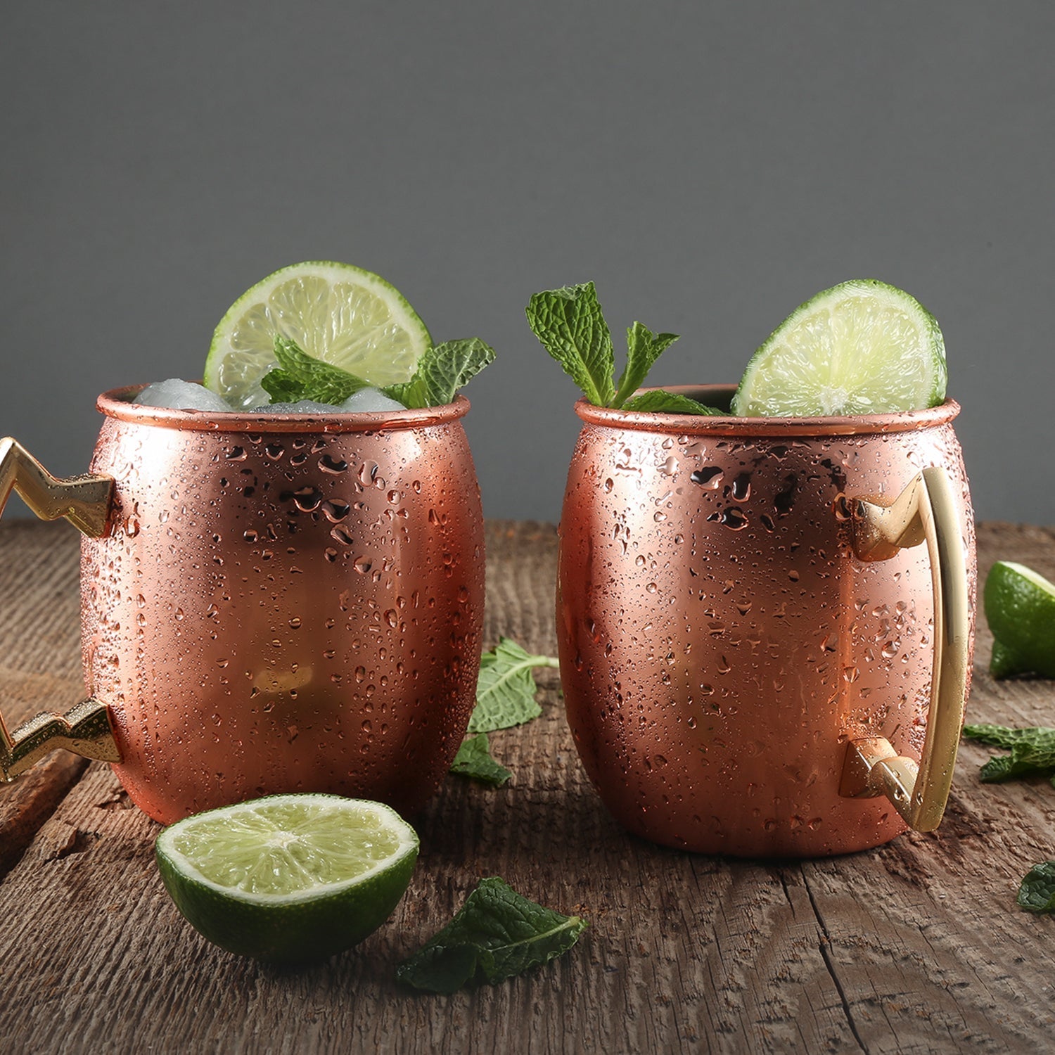 Copper Moscow Mule Mugs - Set Of 4 - Image 3
