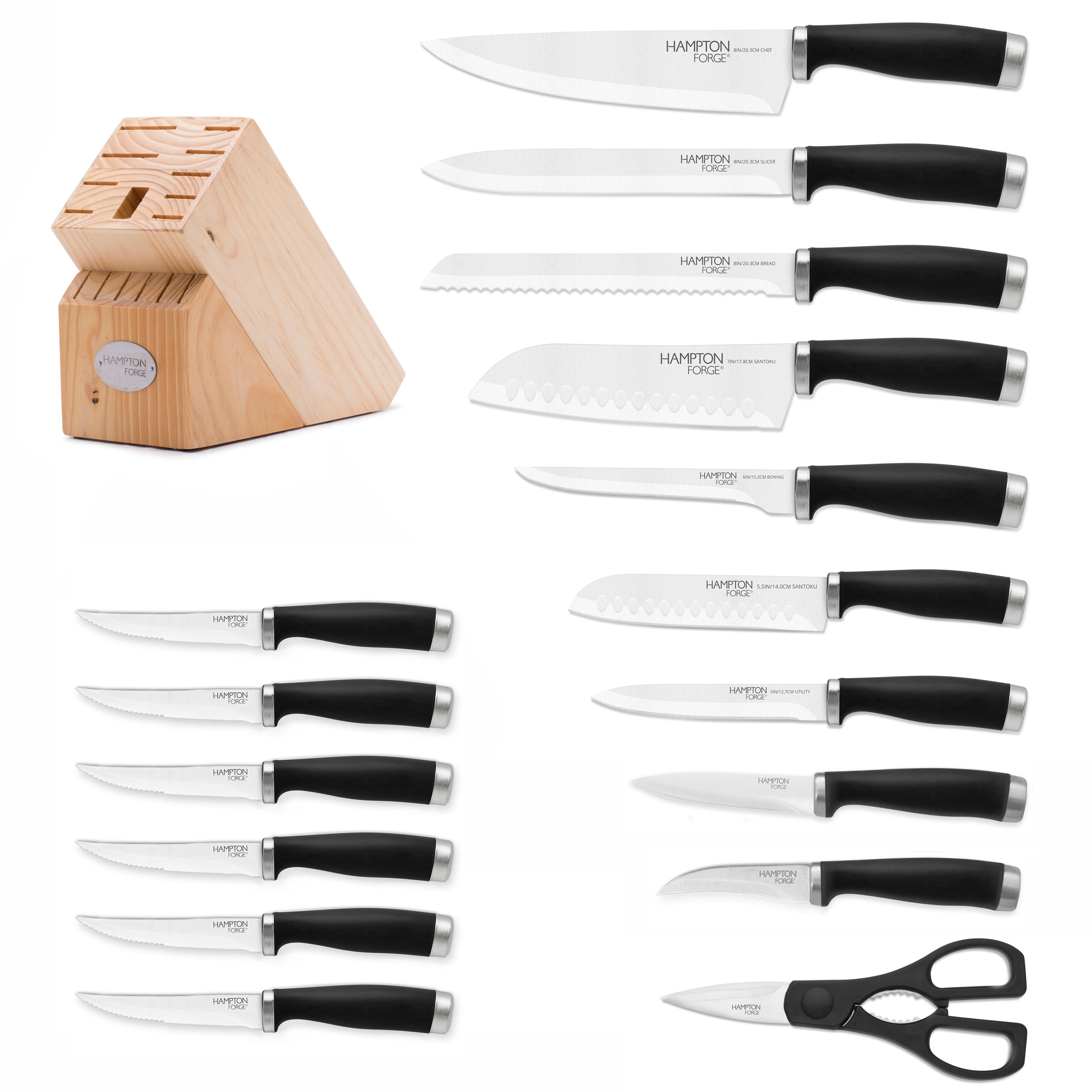Epicure Black 17 Piece Cutlery Set - Image 4