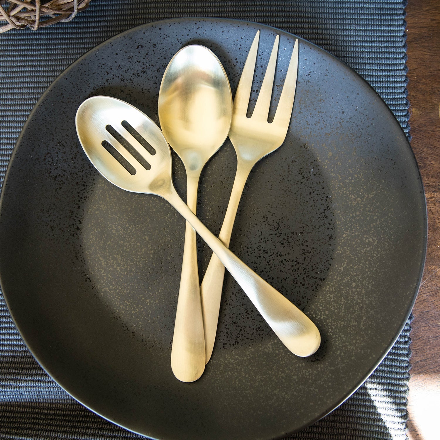 Rhiannon Champagne Satin 3 Piece Hostess Set - Image 2