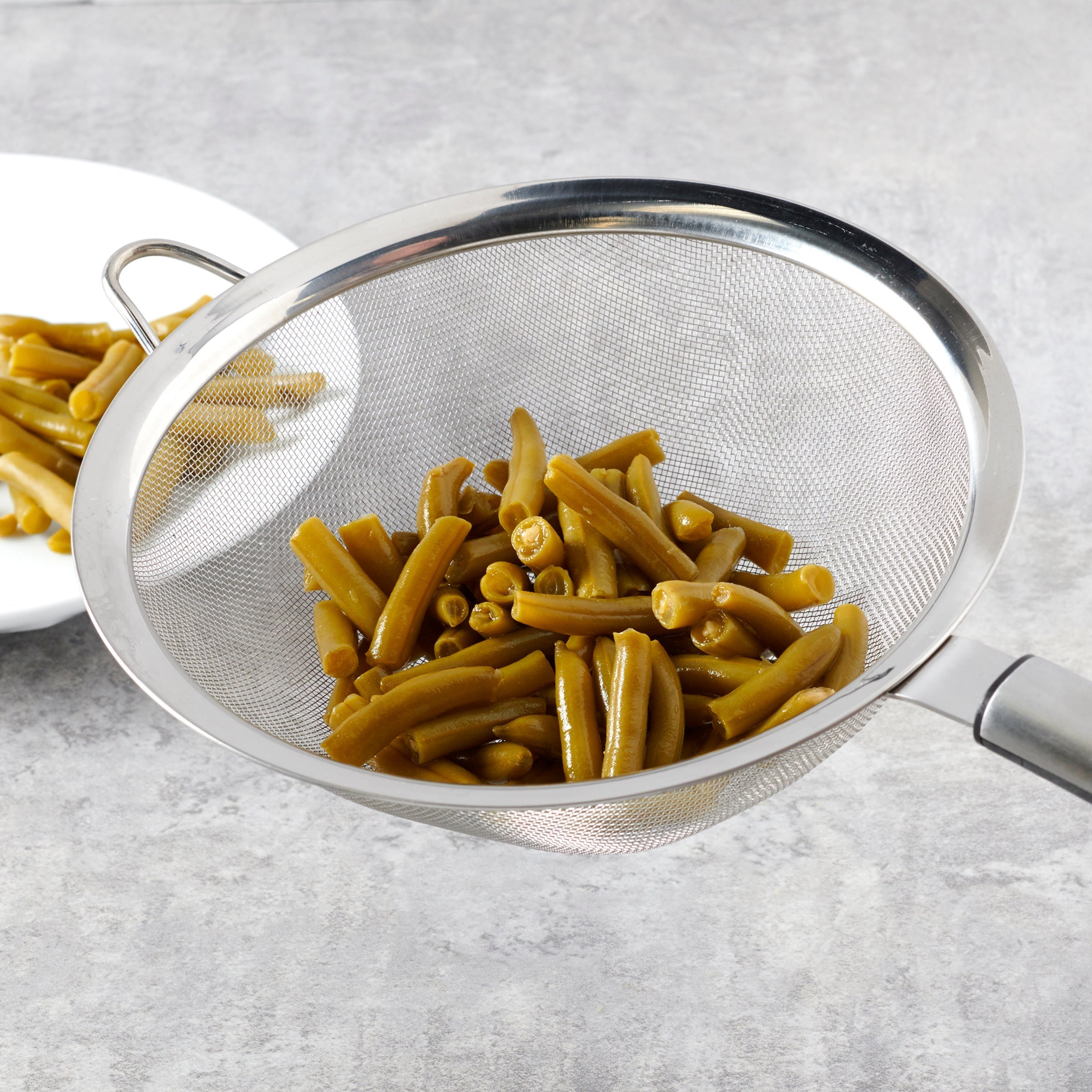 Elite Gadgets Stainless Steel 8'' Strainer - Image 4