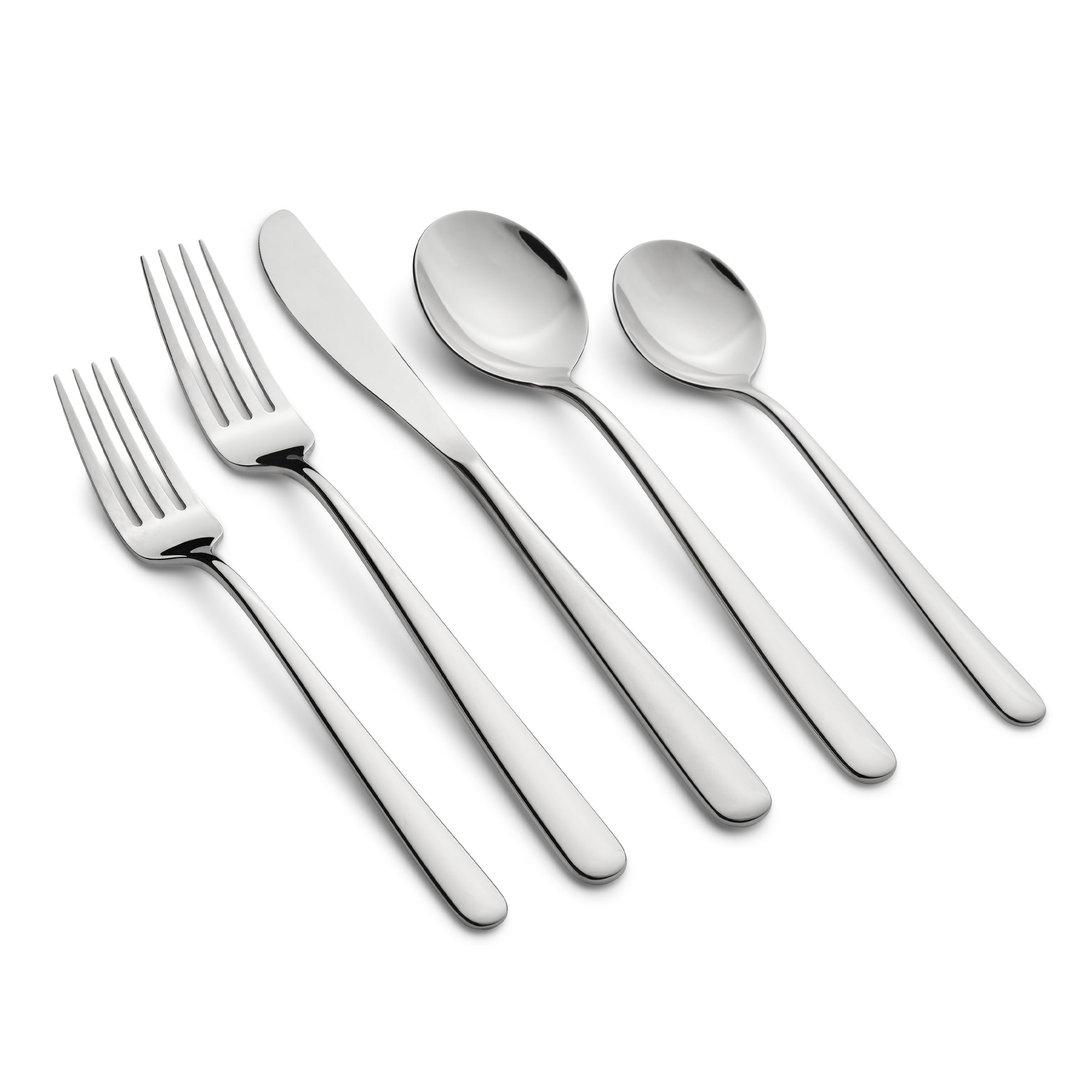 Lorenn Mirror 20 Piece Flatware Set