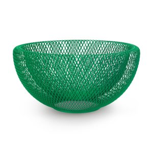 Green Wire Mesh Bowl