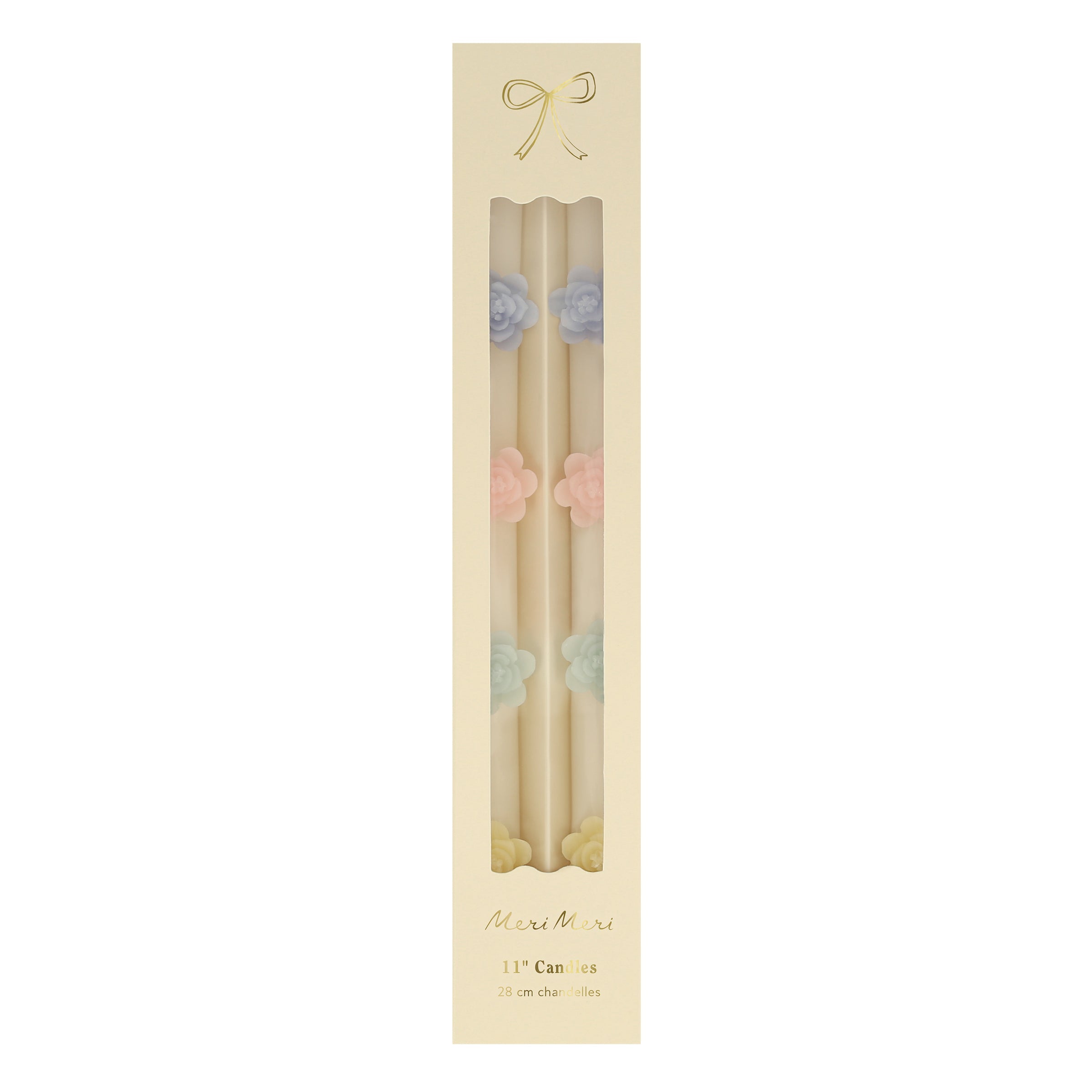 Pastel Flower Taper Candles - Image 7