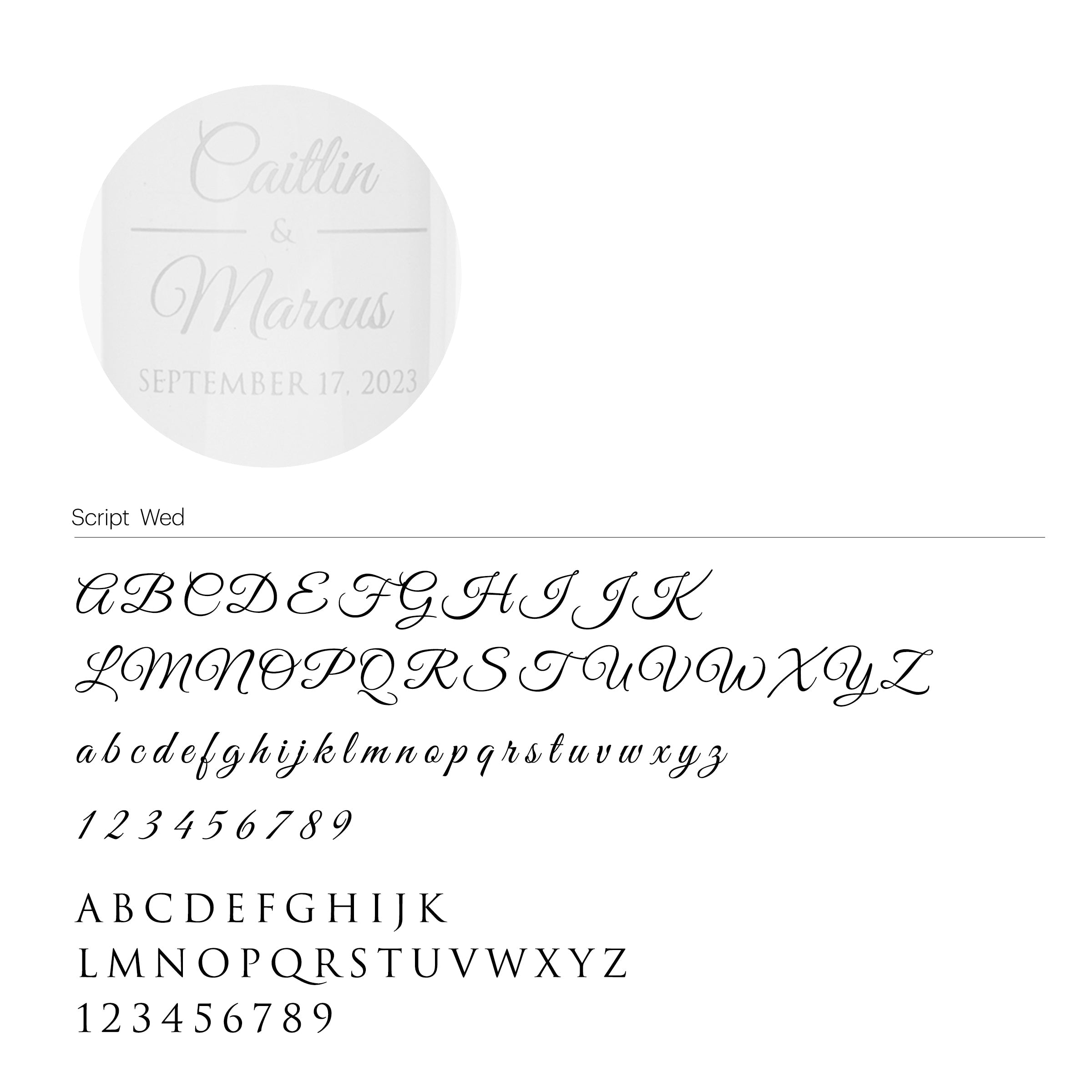 Personalized True Love 2-Piece Cake Knife & Server Set - Image 5