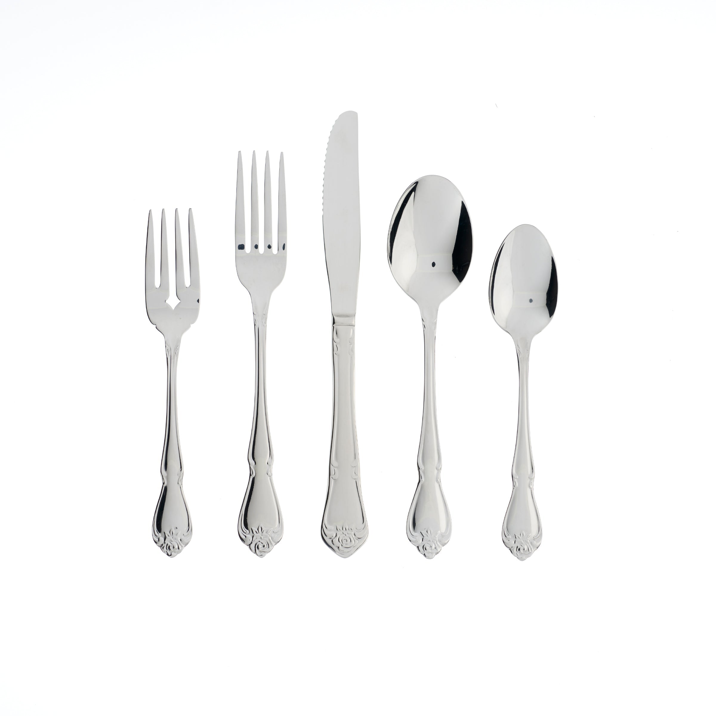 True Rose 20 Piece Flatware Set
