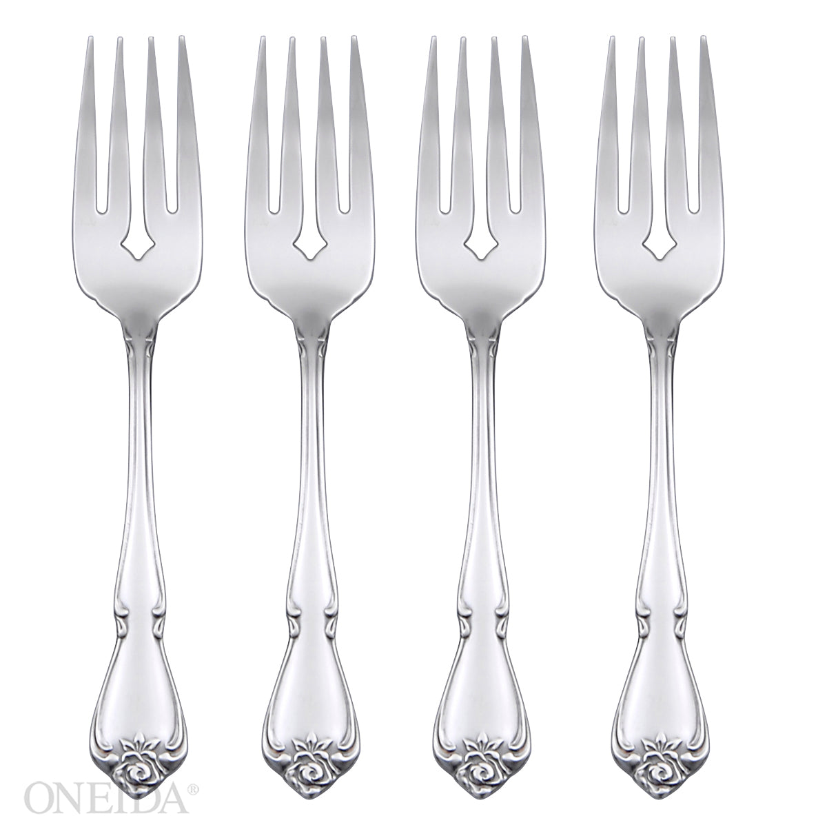 True Rose Salad Fork - Set of 4