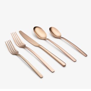 Beacon Copper Mirror 20 Piece Flatware Set