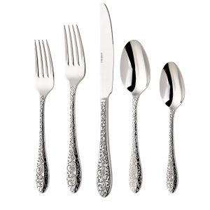 Ivy Flourish 20 Piece Flatware Set