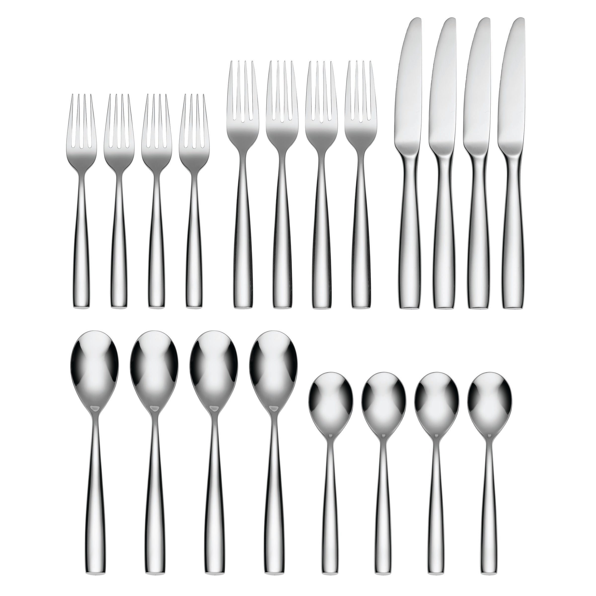 Linden Mirror 20 Piece Flatware Set - Image 2